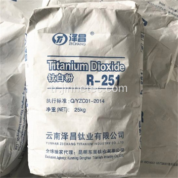 PVC plastikleri için titanyum dioksit R251